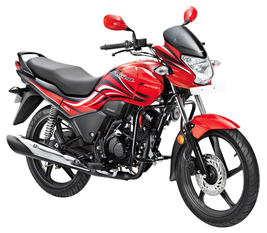 Red and black Bajaj Pulsar motorcycle illustration, Scooter Car Motorcycle Hero MotoCorp Hero Honda Passion, Hero Passion Xpro Motorcycle Bike, vehicle, hero Honda Splendor png free download