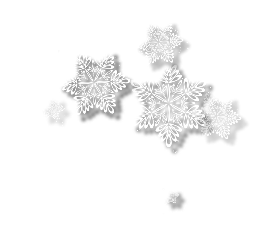 White Snowflake, Snowflakes, winter, grey png