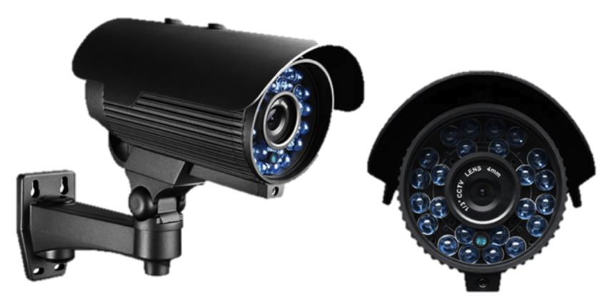 Two black CCTV bullet camera, Closed-circuit television Installation Surveillance Security Alarms & Systems, cctv, computer Network, camera Lens png