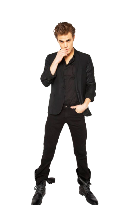 PAUL WESLEY, paul wesley wearing black suit and pants, png