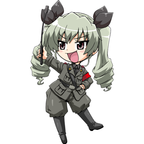 World of Tanks Blitz Panzer IV Anime, Anchovy, game, chibi png