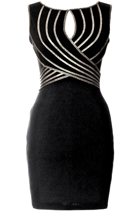 Women's black and gray scoop-neck keyhole-neckline sleeveless mini dress, Party dress Sewing Talla Pattern, Black Women, ribbon, black Hair png
