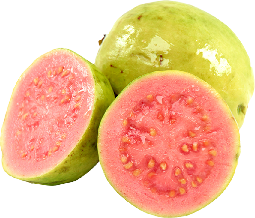 Sliced guava fruits, Common guava Tropical fruit Strawberry Guava, guava, natural Foods, food png