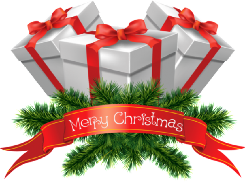 Christmas Gifts, Holiday Presents, Festive Treats PNG