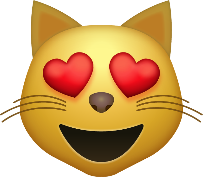 Yellow emoji illustration, Face with Tears of Joy emoji Cat iPhone, Emoji, love, heart png
