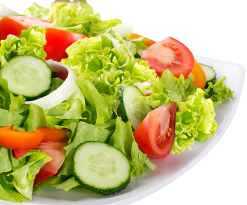 Vegetable salad on white plate, Kebab Greek salad Hummus Fruit salad Iranian cuisine, Chicken Caesar Salad, natural Foods, leaf Vegetable png