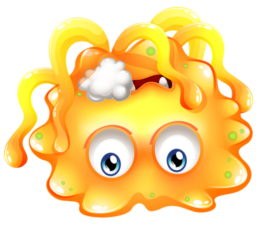 Bacteria PNG image with transparent background