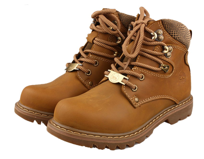 Shoe Leather Adidas Puma, Men's big shoes, png Material, brown png