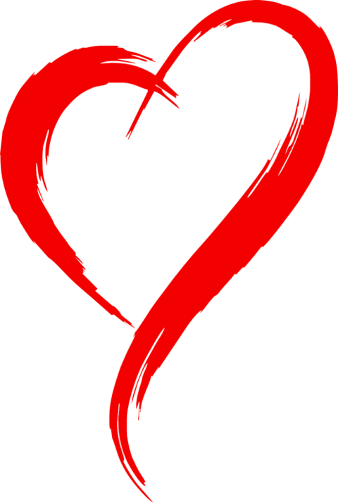 Heart artwork, Ink, heart, love, text png