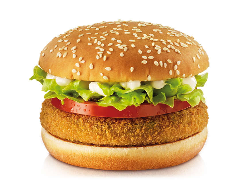 graphy of burger with tomato and vegetable, Veggie burger Hamburger Vegetarian cuisine Chicken sandwich Vada pav, Burger, food, cheese png