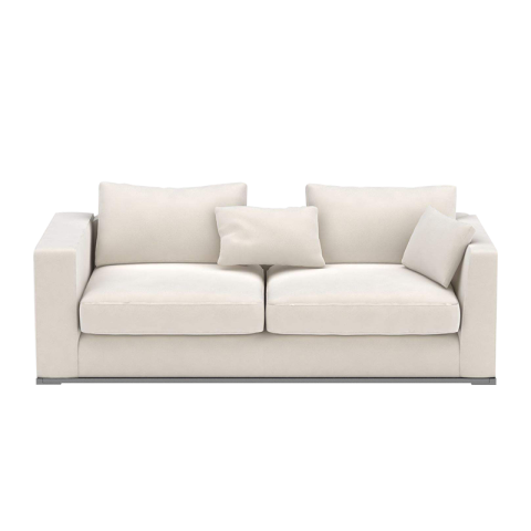 Sofa bed Couch Furniture Loveseat, White sofa, angle, black White png