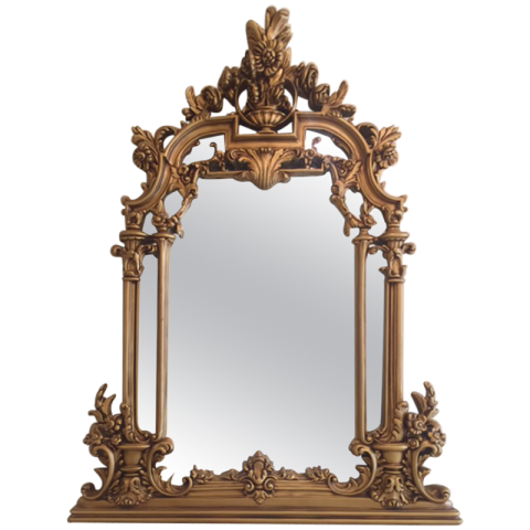 Antique Carving, antique, mirror, picture Frame png free download