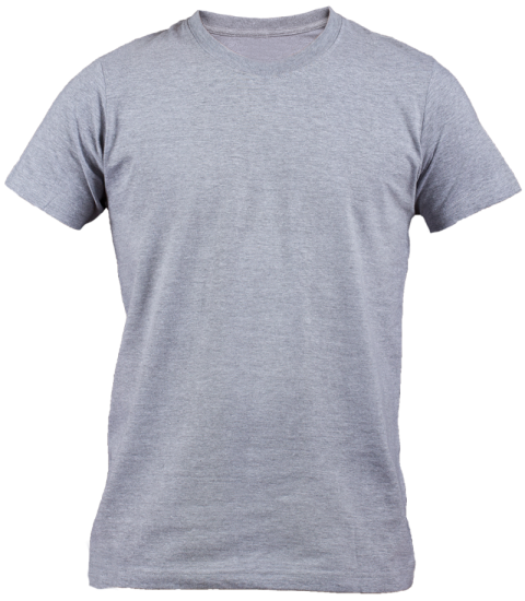 gray crew-neck t-shirt, T-shirt Polo shirt Dress shirt, Gray t-shirt, tshirt, fashion png