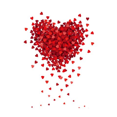 Red heart illustration, Valentines Day Greeting card Wish Heart Happiness, Hearts, love, wedding png