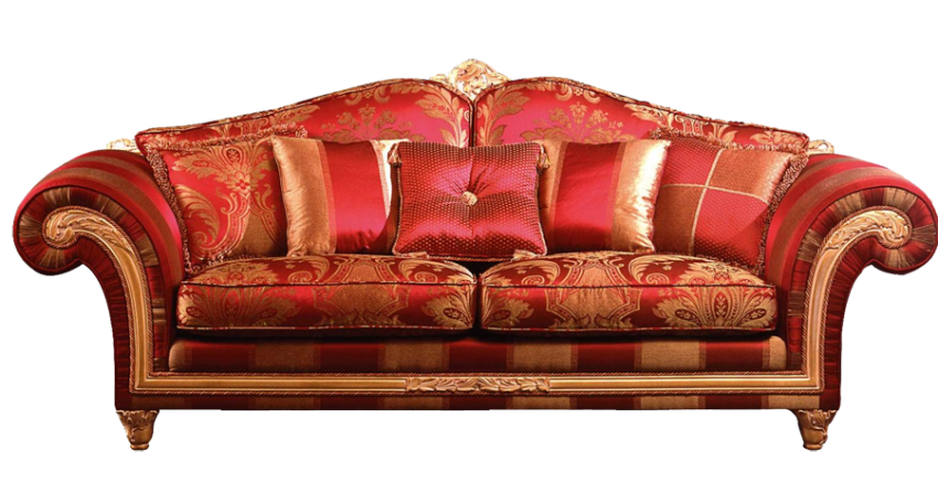 Table Couch Furniture Sofa bed Living room, Red sofa, mattress, room png