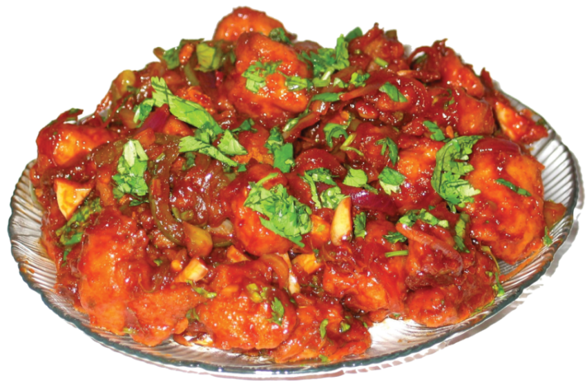 Cooked meat with red salsa, Gobi manchurian Fried rice Indian Chinese cuisine Gravy, non-veg food, food, recipe png