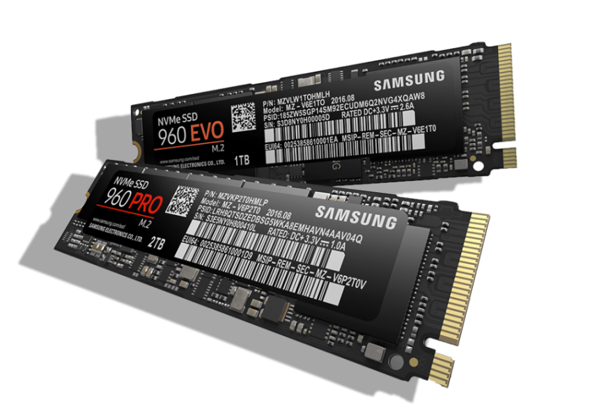 Samsung 960 PRO SSD Samsung 960 EVO M.2 SSD Solid-state drive NVM Express, samsung, electronics, electronic Device png