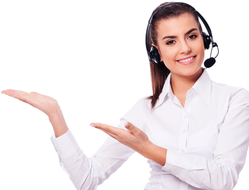Customer Service Call Centre graphy, thinking woman, microphone, company png