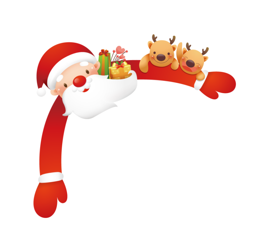 Santa Claus Christmas, Santa Claus, holidays, hat png