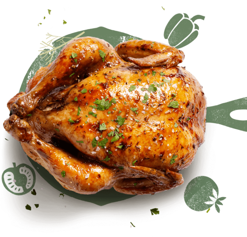 Roast chicken Tandoori chicken Chicken meat Roasting, shredded, food, animals png