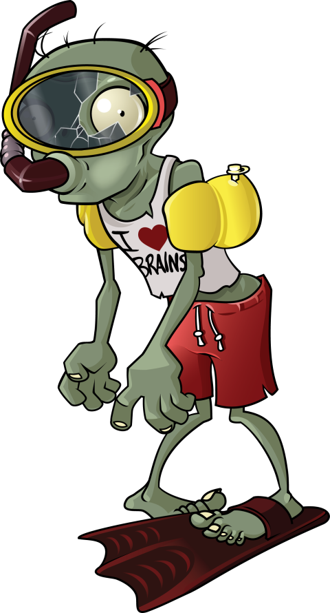 Plant VS Zombie character illustration, Plants vs. Zombies 2: It's About Time Plants vs Zombies Adventures The Art of Plants Vs. Zombies, zombie, game, vertebrate png