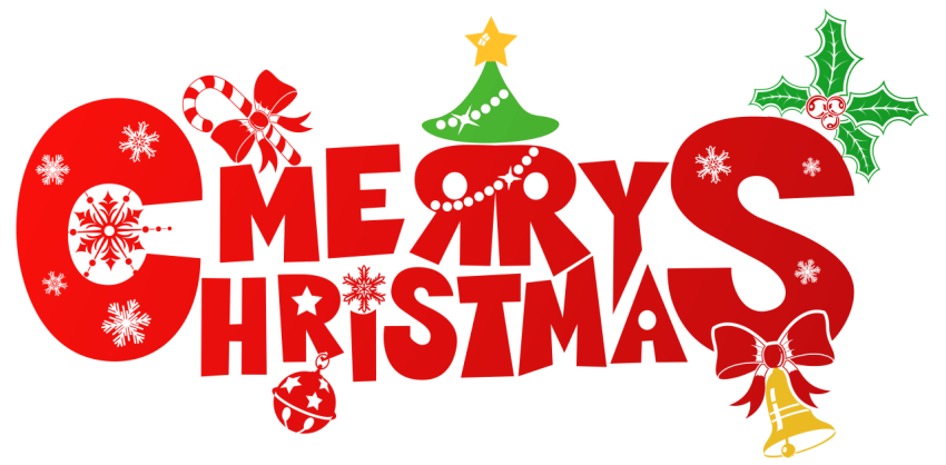 Christmas, Red Merry Christmas, Merry Christmas illustration, text, logo png