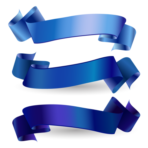 Awareness ribbon Blue ribbon Web banner, Blue Ribbon, three blue bow ribbons, blue, angle png