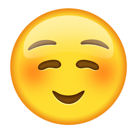Yellow smiling emoji illustration, Emoji Emoticon Blushing Smiley Text messaging, emoji, face, embarrassment png