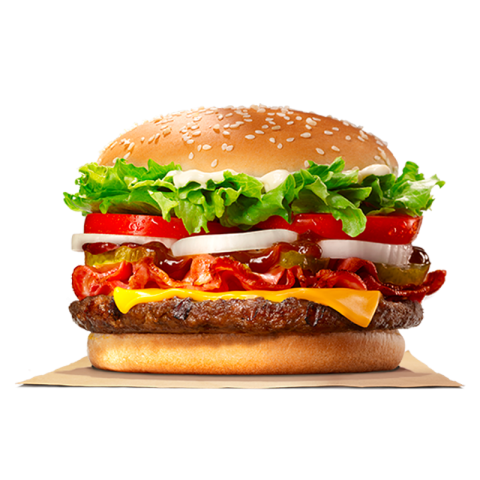 Whopper Cheeseburger Fast Food Sandwich