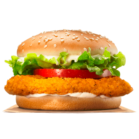 Chicken Burger Sandwich Mayo Fast Food