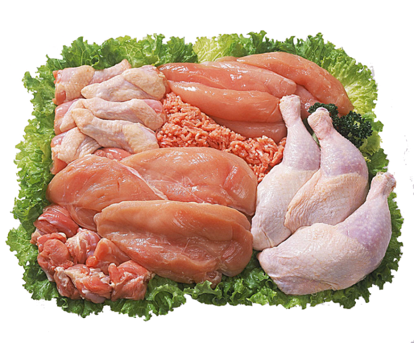 raw meat illustration, Sausage Chicken Meat Poultry Beef, chicken, food, baking png