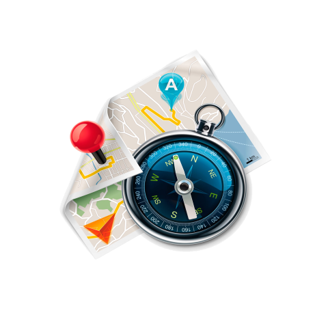 GPS navigation device Icon, Navigation map, navigation Bar, compass png